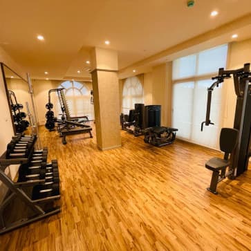 The gymnasium at Park Drive