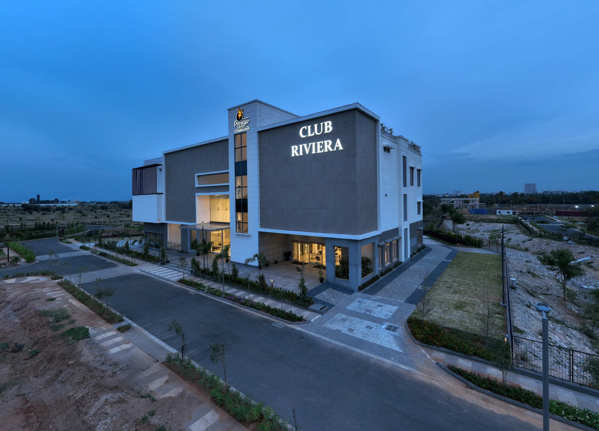 Prestige Club Riviera, a contemporary clubhouse inside The Prestige City